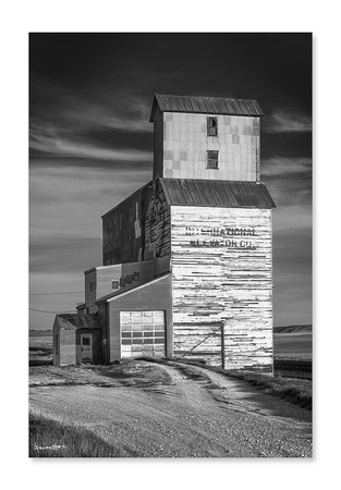 Hi-Line Morning 17x22 framed print